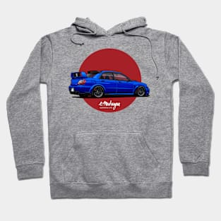 Impreza STI blue Hoodie